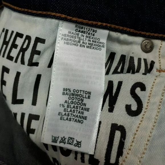 True Religion Convertible Jeans Slim fit Rocco 38 - Picture 7 of 8